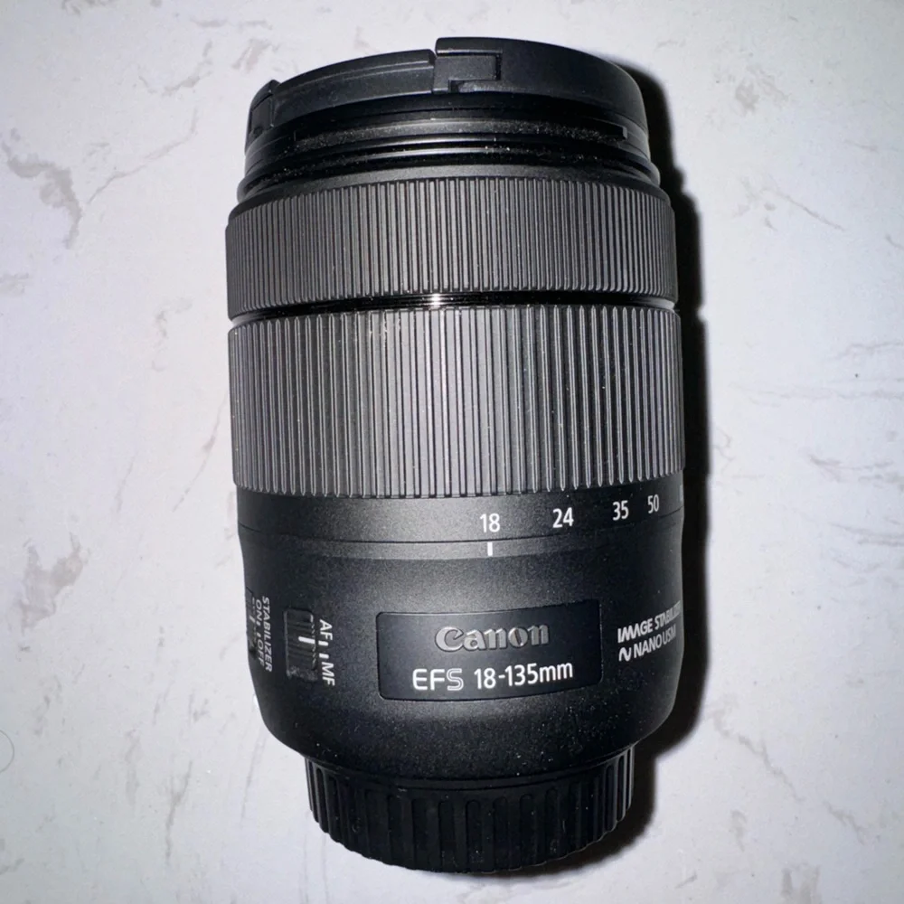 Canon EFS 18-135mm Image Stabilizer Lens Used ONCE